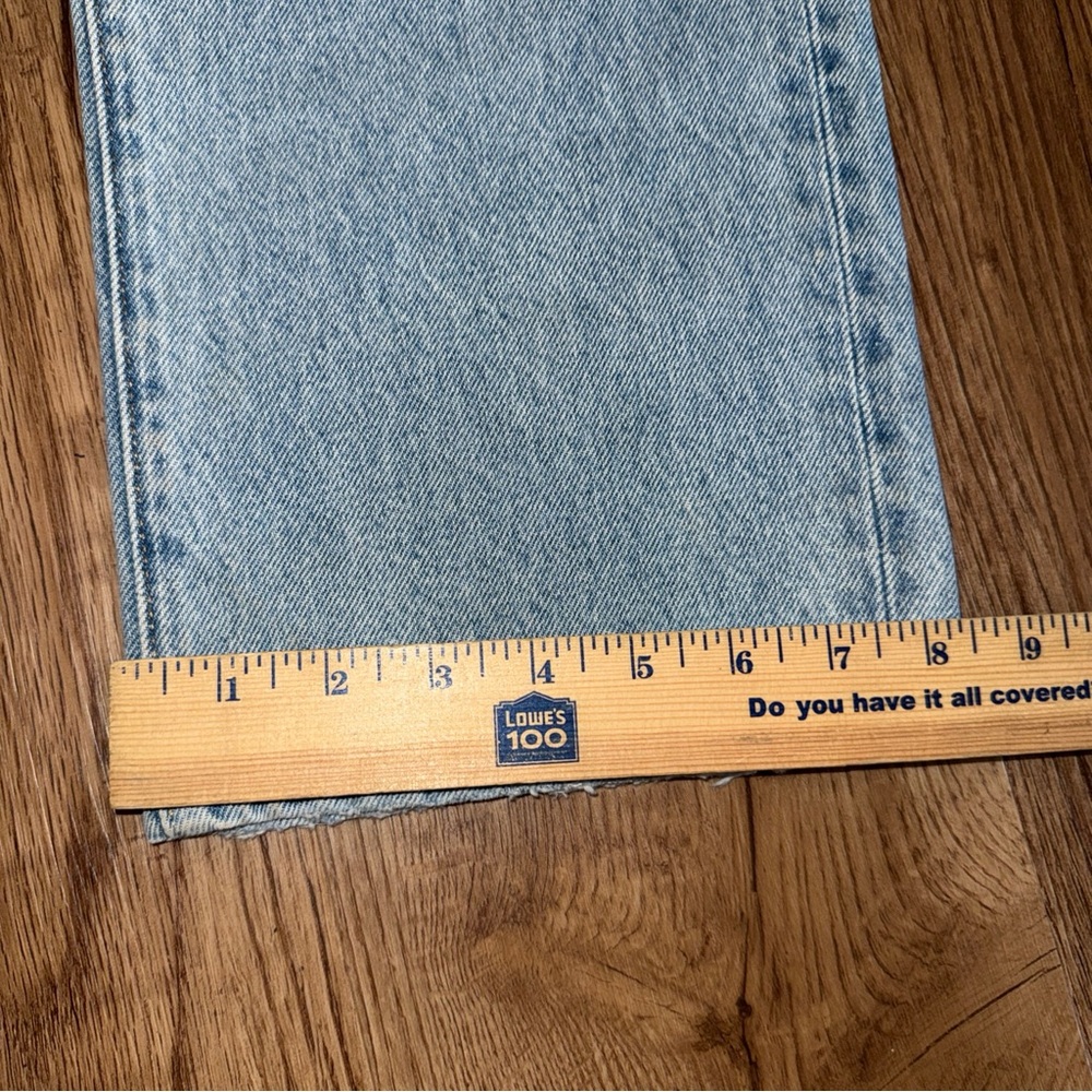 Abercrombie & Fitch Authentic Rigid Demim Loose Light Wash Men’s Size 34x34 - Picture 6 of 7